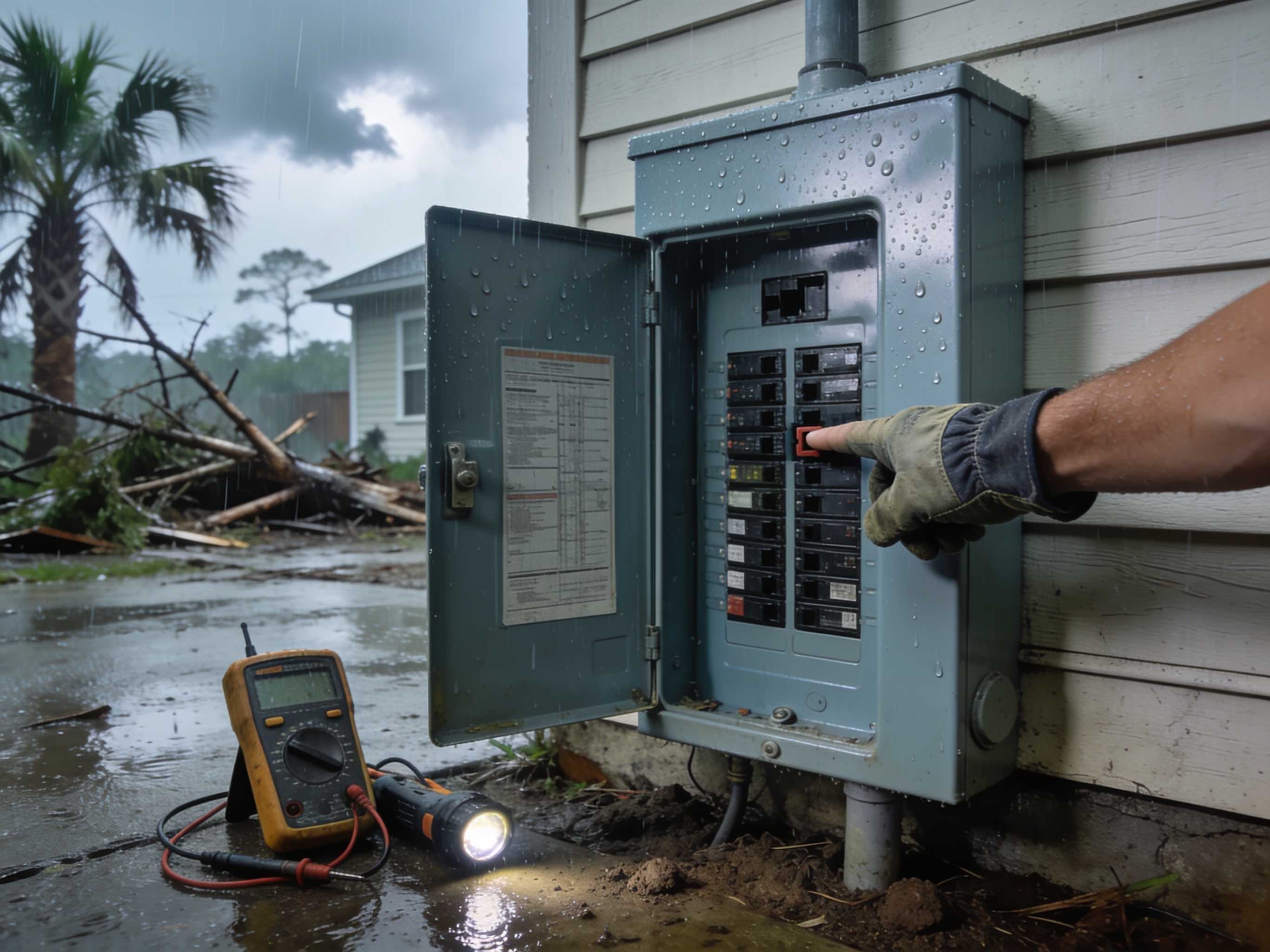 How To Check Your Electrical Panel After A Jacksonville Storm